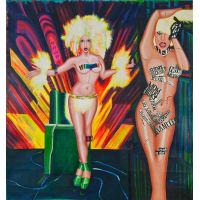 Lady Gaga 170x155 cm